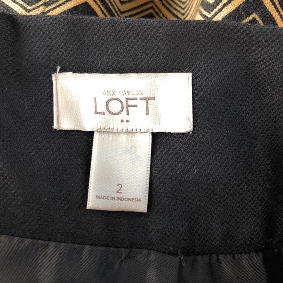 Ann Taylor Loft‎ Chevron Print Skirt - Picture 7 of 9
